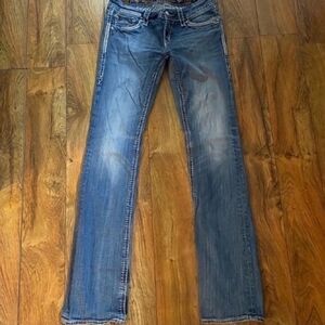 Beautiful Long Rock Revival Jacklyn Boot Jeans With 36" Inseam